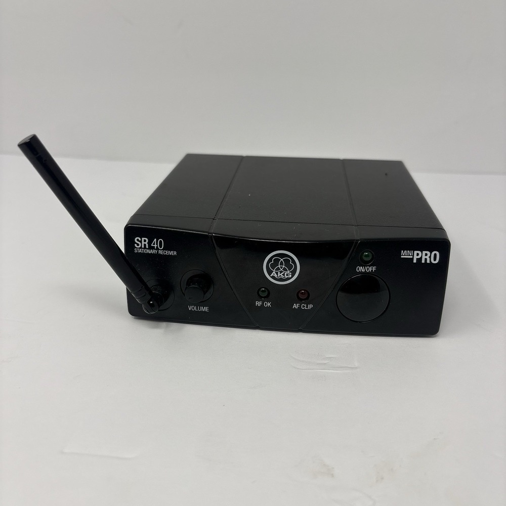 AKG SR40 Mini Pro Wireless Mic Receiver 660.700MHz Receiver Only